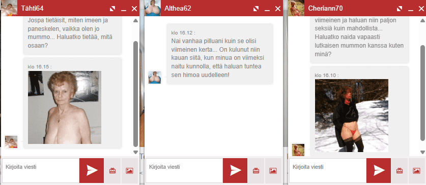 viestit ovat niin kuumia, että ne ovat jopa hauskoja