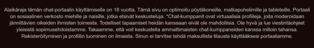 Lue alatunnisteen pienellä painettu teksti, niin tiedät, että siellä on vääriä profiileja.