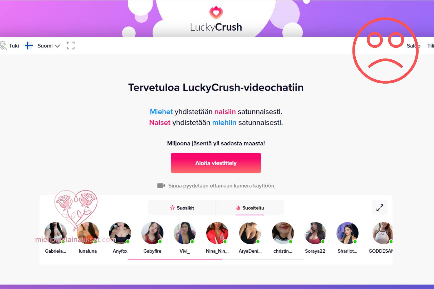 LuckyCrush.com – Onnenpotku vai kallis ansa? Perusteellinen analyysi. luckycrush huijaus