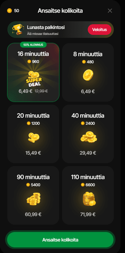 Paljonko CallMeChat maksaa