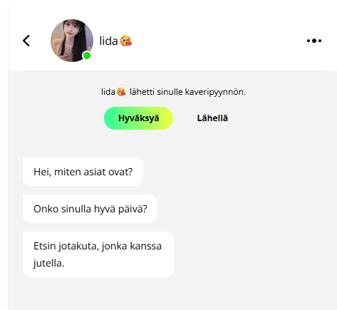 Miten 1v1chat.me toimii