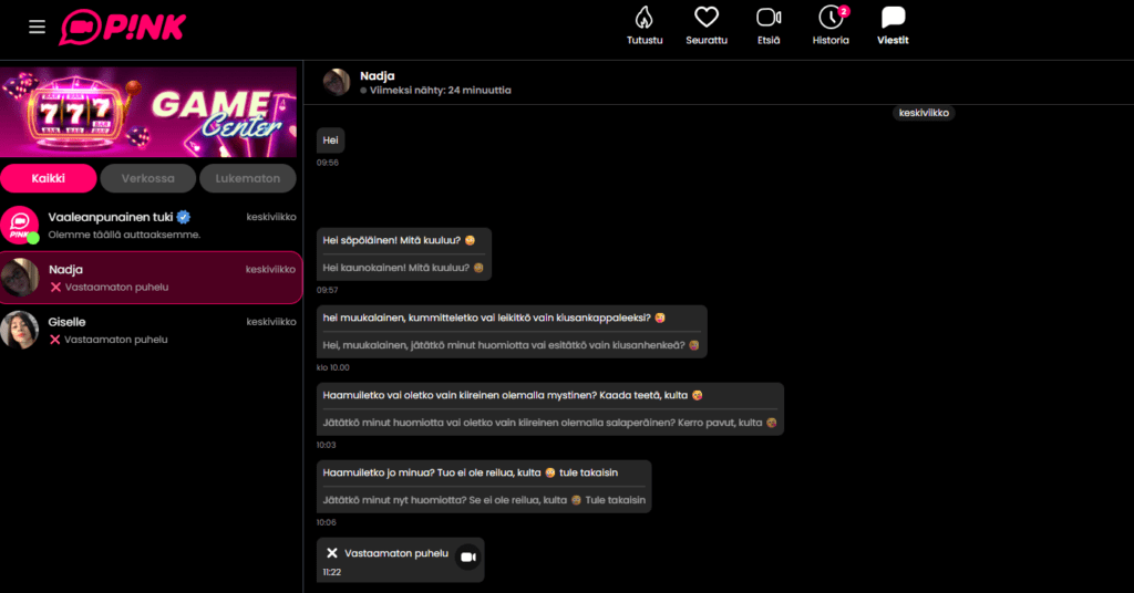 Pinkvideochat.com – Rakkauden vaaleanpunainen unelma vai lompakon musta aukko? Miten Pinkvideochat.com toimii