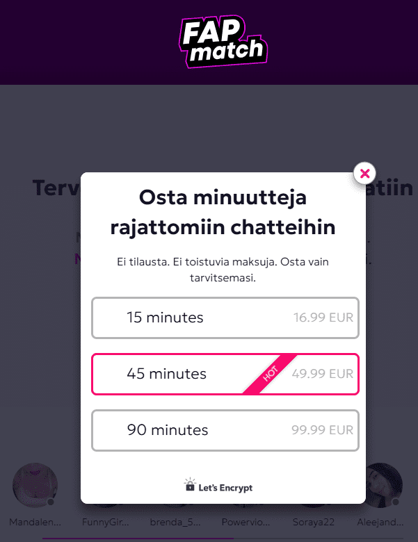 Paljonko lysti maksaa? hinta