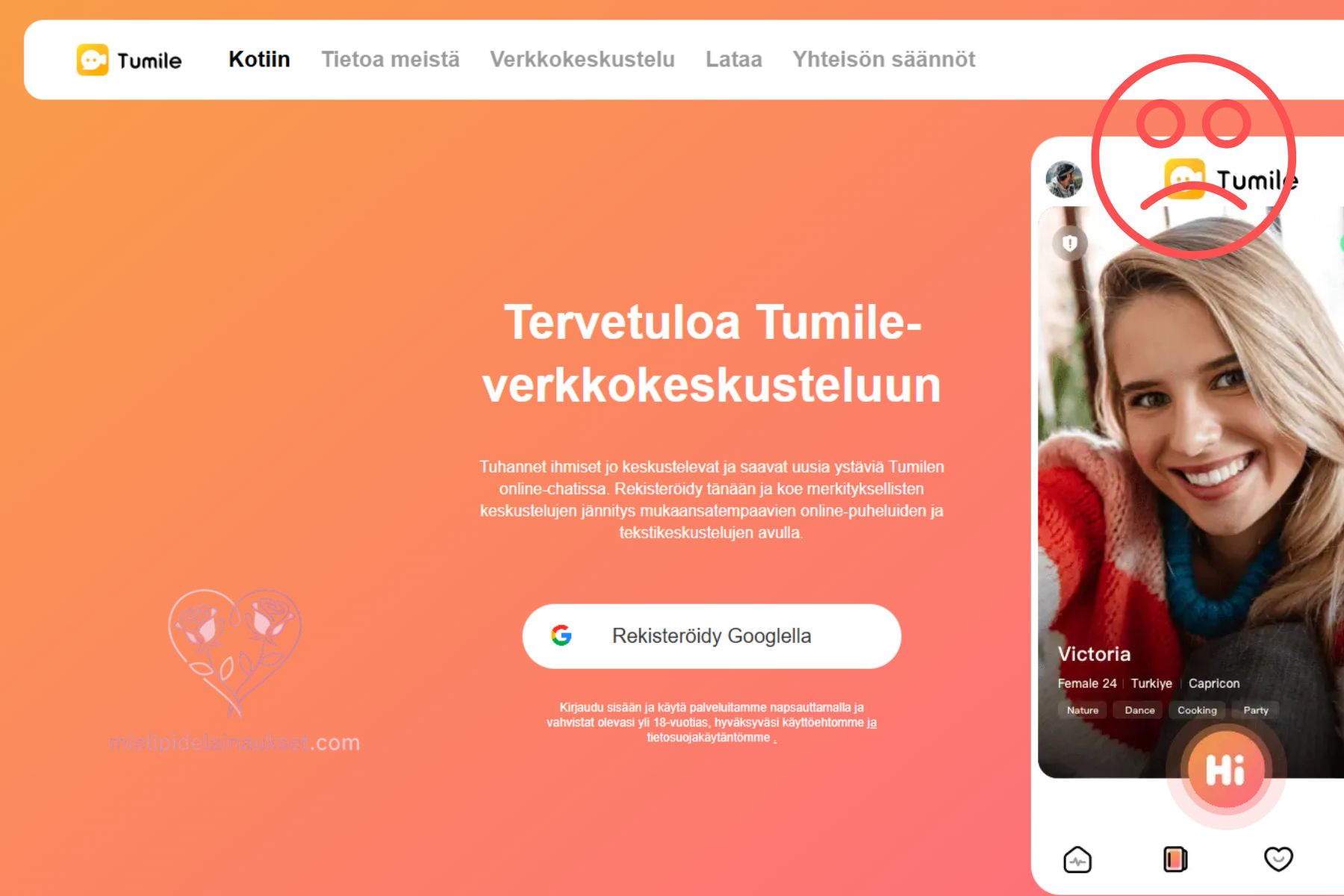 Tumile.chat paljastuksessa: Kuumat botit, piilokulut ja täydellinen lompakon tyhjennys Tumile.chat paljastuksessa: Kuumat botit, piilokulut ja täydellinen lompakon tyhjennys