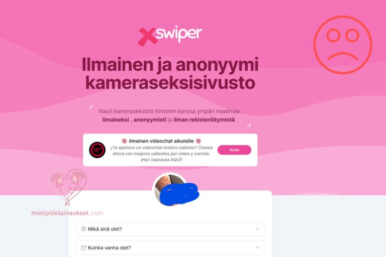 xSwiper: Ilmainen nettikamerachat vai törkeä rahastusansa? Oma rehellinen arvosteluni xswiper huijaus
