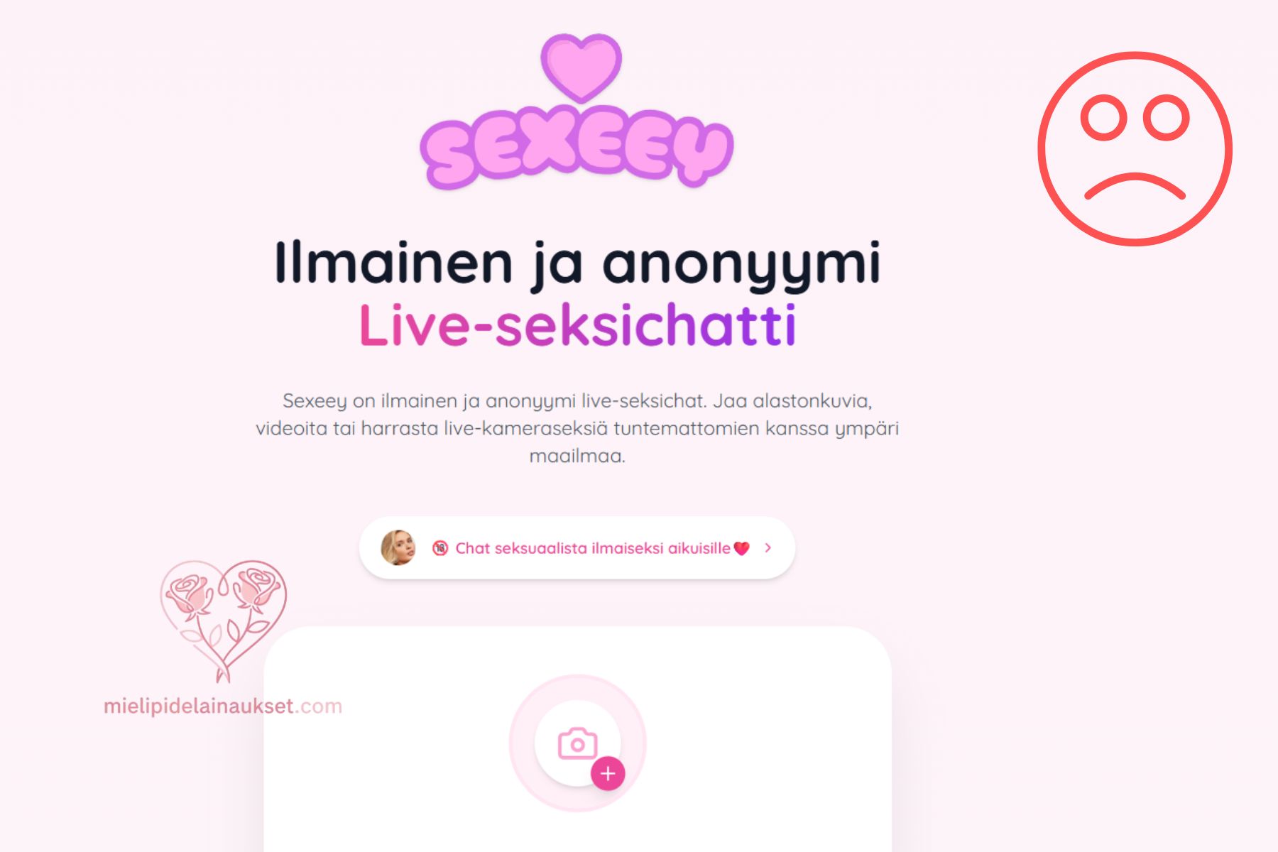 Sexeey testissä: Ilmainen anonyymi seksichat vai pelkkä yaBeatin kierrättämä rahastusansa? Sexeey testissä: Ilmainen anonyymi seksichat vai pelkkä yaBeatin kierrättämä rahastusansa?