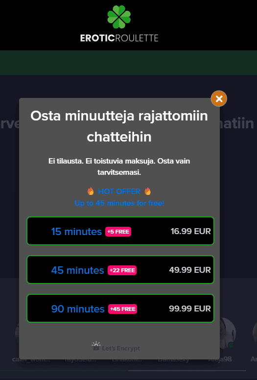 EroticRoulette: Epäonnen neliapila, joka tyhjentää pankkitilisi ennätysvauhtia Paljonko EroticRoulette maksaa